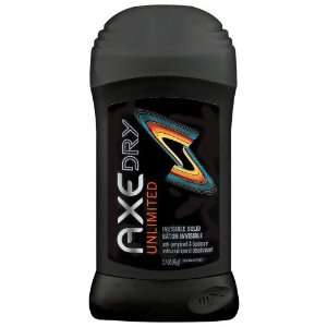 Axe Dry Anti Perspirant & Deodorant, Invisible Solid, Unlimited For 