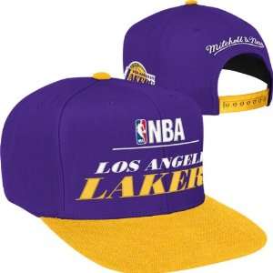  Mitchell & Ness Los Angeles Lakers Hardwood Classics Media 
