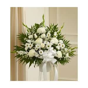 Funeral Flowers by 1800Flowers   Heartfelt Sympathies Standing 