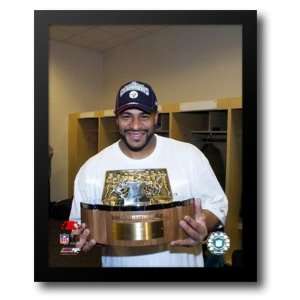  Jerome Bettis   2005 AFC Championship Trophy 12x14 Framed 