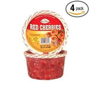 Paradise Red Cherries, Whole, SINGLE 8 Ounce Tub  Grocery 