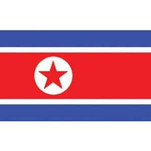  North Korea Flag 4 x 6 Patio, Lawn & Garden