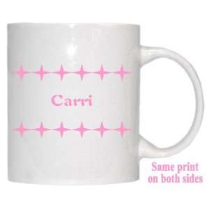  Personalized Name Gift   Carri Mug 
