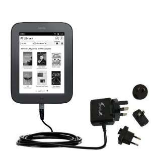International Wall Home AC Charger for the Barnes and Noble Nook Touch 