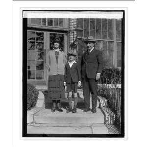  Historic Print (M) Dr. Ensebro Ayala with wife and son, 1 