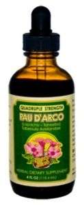 Pau D Arco Extract (Quadruple Strength) 4oz Bottle  