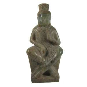  Old Jade Carving Kwan yin (Guanyin) Statue