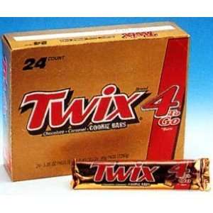 Twix Caramel Cookie Bars 4 To Go 24 CT  Grocery & Gourmet 