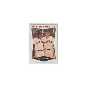   Master and Mentor/Willie Mays/Bill Rigney MG Sports Collectibles