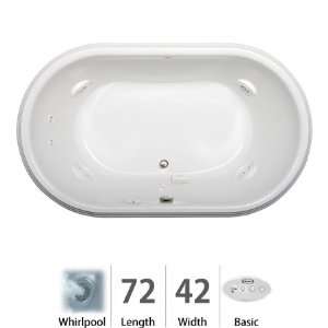  Jacuzzi LUN7242 WCL 2CH W White Luna 72 x 42 Luna Drop 