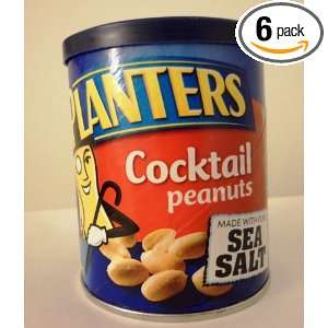 Planters Cocktail Peanuts Net Wt 6.5 Oz Grocery & Gourmet Food