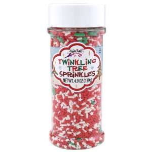 Christmas Twinkling Trees Sprinkles Grocery & Gourmet Food