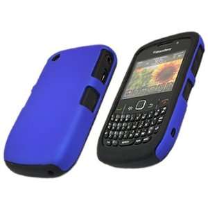 iTALKonline FuZion (Twin Protection) Hard BLUE Back Case/Cover & BLACK 