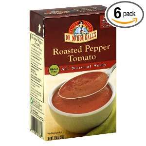   Right Foods Roasted Pepper Tomato Soup, 18.0 Ounce Boxes (Pack of 6