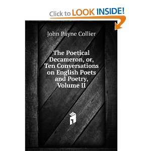   on English Poets and Poetry, Volume II John Payne Collier Books