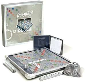   Scrabble Platinum Edition with Rotating Board by 