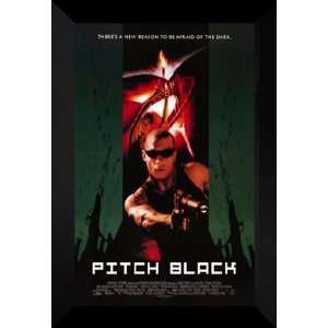 Pitch Black 27x40 FRAMED Movie Poster   Style B   2000 