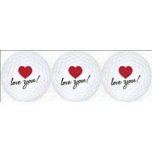  Love Golf Balls
