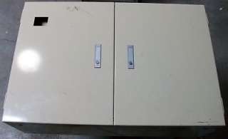 Generic Type 1 2 Door Electrical Enclosure w/ Sub Panel  