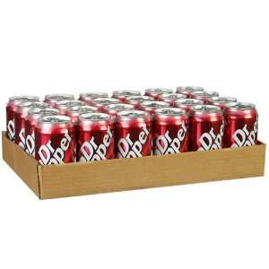 Dr Pepper   24/12oz   CASE PACK OF 4  Grocery & Gourmet 