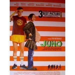  Juno Golden Globe Movie Poster Double Sided Original 27x40 