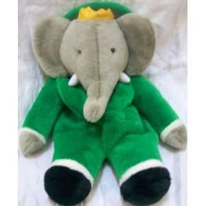  15 Plush King Babar Elephant Backpack Doll Toy Toys 