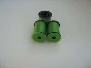 Rolls of SAGA Polyamide Fly Tying Thread PARROT GREEN  