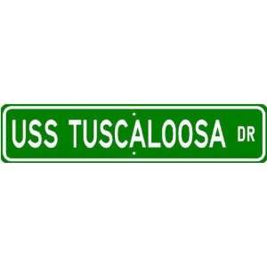  USS TUSCALOOSA LST 1187 Street Sign   Navy Sports 