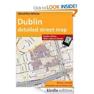 Map of Dublin (Ireland) eBookWorldAtlas Team  Kindle 
