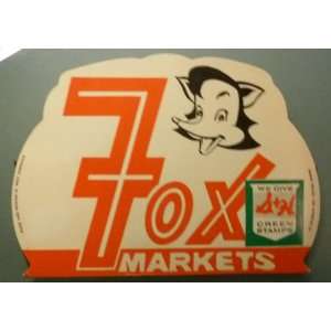  Vintage Fox Markets Sewing Needle Kit 