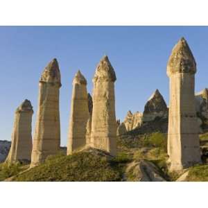 Fairy Chimneys in the Valley known as Love Valley Near Goreme in 