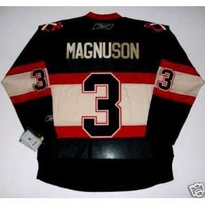  KEITH MAGNUSON CHICAGO BLACKHAWKS 3rd JERSEY REAL RBK 
