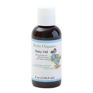  Dodo Organics Baby Oil, 4 Ounce Bottles Health & Personal 