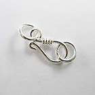 TWH 925 Sterling Silver 10 Clasps 11.5mm.  