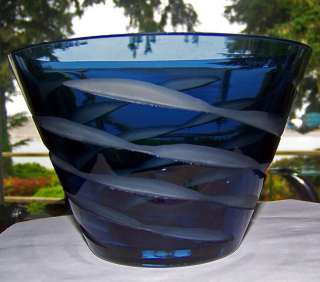 Makora Studio Art Glass Artistic Design Krosno Vase  