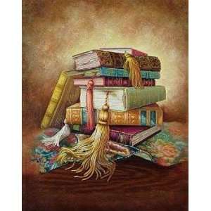  Judith Gibson   Old Books I Canvas