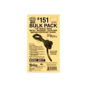  Kadee 151 Metal Whisker #158 Coupler Bulk Pack (50 pair 