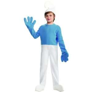  Rubies Costume Co R884206 L Boys Deluxe Smurf Costume Size 