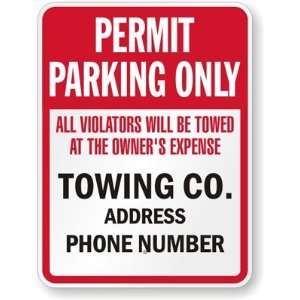  Only, All Violators Will Be Towed At The Owners Expense, Towing 