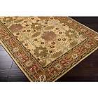 5x8 Arts & Crafts Mission Style Brown Wool Area Rug  