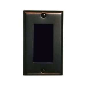  Channel Vision Almond Single Gang Wall Plate 10 Pack   4 