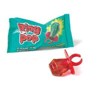 Candy Ring Pops 24 Count  Grocery & Gourmet Food
