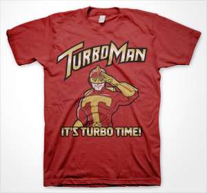 TurboMan T Shirt Jingle All The Way Its Turbo Man Time  