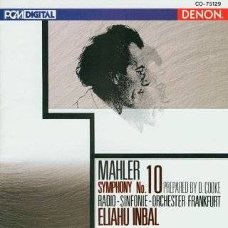 Mahler Symphony No. 10 (Prepared by D. Cooke) Audio CD ~ Gustav 