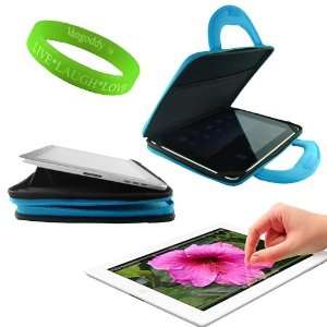  Apple iPad Accessories by VanGoddy Onyx Trimmed Sky Blue SHELL 