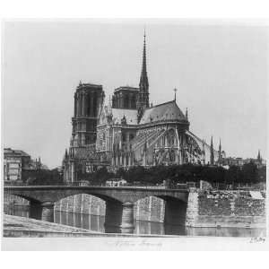  Notre Dame de Paris / E. Baldus, 1860s