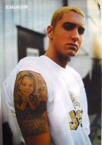 EMINEM DAUGHTERS TATTOO ON HIS ARM ASIAN POSTER Rap  