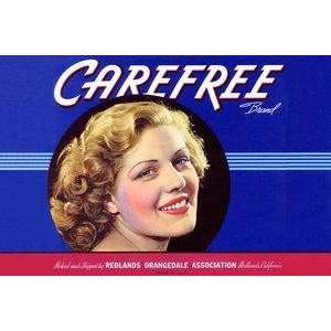 Vintage Art Carefree   22618 8