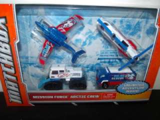   Mission Force Arctic Crew with Tucker Sno Cat, Helicopter, + MORE