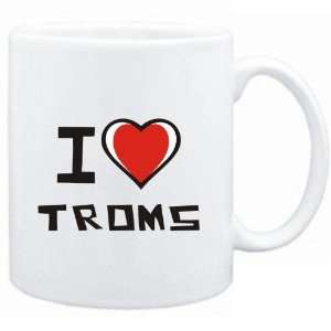  Mug White I love Troms  Cities